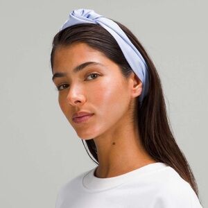 NWOT Lululemon Knot Stopping Satin Headband - Lavender Dusk